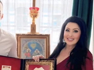 Dragana Mirković obilježila djevojačku krsnu slavu u Beču