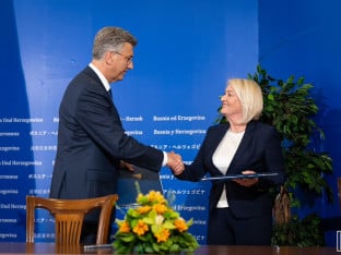Krišto i Plenković: Prelaz u Gradišci nastavlja rad