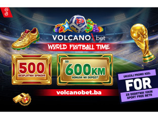 Uhvati dobar FOR za akciju: Volcanobet daje 500 spinova i bonus do 600 KM