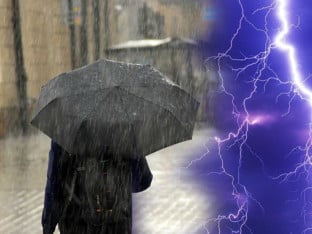 Сутра стижу пљускови, град и јак вјетар