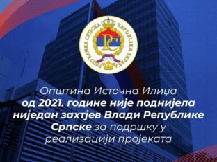 Iz Vlade Srpske odgovorili Božoviću: U Istočnu Ilidžu od 2022. godine uloženo više od osam miliona KM