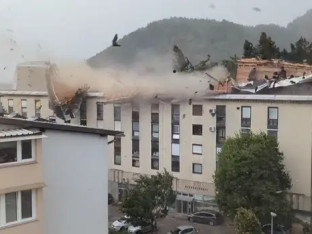 Jak vjetar pogodio region: Oštećeno više od 100 objekata