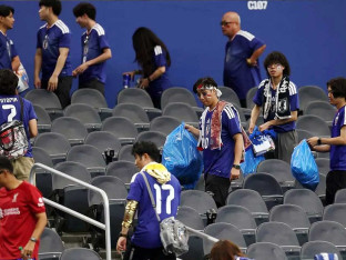 Japanski navijači ponovo oduševili svijet: Čistili stadion nakon meča