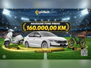 Nagradna igra „Šampion EVL BET-a": Preko 160 hiljada maraka u nagradama čeka svoje šampione!