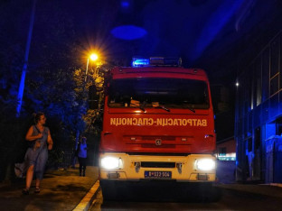 Požar u Beogradu: Dvije osobe povrijeđene