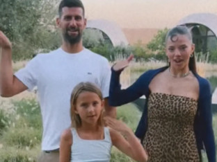 Nole, Dara i Tara zaplesali "Bangarangu"