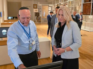 Cvijanovićeva posjetila memorijalni centar "Jad Vašem"