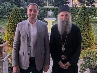 Selak sa patrijarhom Porfirijem: Očuvati duhovnost i jedinstvo srpskog naroda