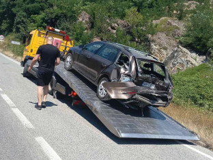 Sudar kod Ribnika: Više osoba povrijeđeno