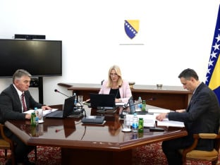 Željka Cvijanović napustila sjednicu Predsjedništva BiH