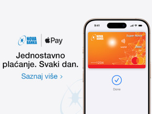Nova banka donosi Apple Pay svojim korisnicima u Bosni i Hercegovini: Jednostavniji i sigurniji način plaćanja
