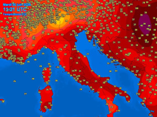 Pakleno: Grad u Srbiji oborio temperaturni rekord
