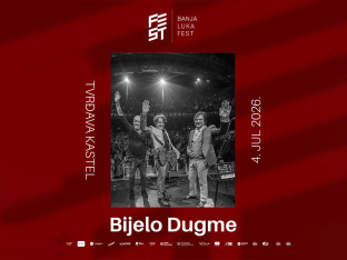 Pomjeren termin koncerta grupe "Bijelo dugme" na Banjaluka Festu