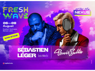 Svjetske zvijezde Sébastien Léger i Denis Sulta dolaze na Freshwave festival