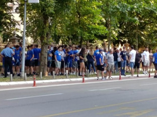 Brojna podrška i za Levski