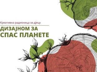 Kreativnost u službi ekologije: Dječija radionica „Dizajnom za spas planete” u Galeriji Plus