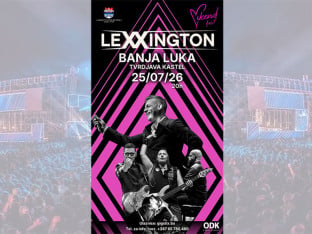 Lexington bend stiže na Kastel: Muzički spektakl na banjalučkom Vikend Festu