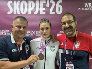 Srpska rvačica Evelin Ujhelji stigla do bronzane medalje