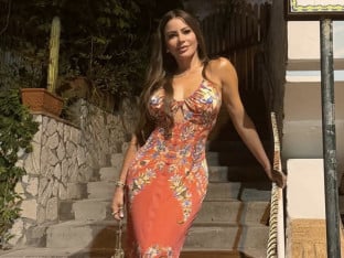 Sofija Vergara pozirala u vatrenoj haljini