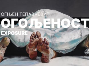 Ognjen Tepavčević u "Galeriji plus": Izložba "Ogoljenost" kao ogledalo surove stvarnosti