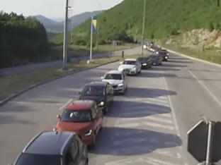 Гужве на излазу из БиХ