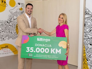 Bingo Group донирао 35.000 КМ за унапређење услова у Дневном центру Удружења „Дајте нам шансу"
