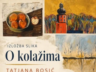 Izložba slika u Šamcu: "O kolažima" Tatjane Bosić u Galeriji "Stari sat"