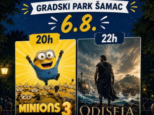 Кино под звјезданим небом у Шамцу: На програму "Минионс 3" и Ноланова "Одисеја"