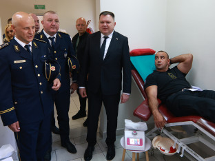 Будимир: Полицајци међу најмасовнијим даваоцима крви