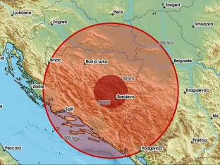 Земљотрес у БиХ, ЕМСЦ објавио детаље