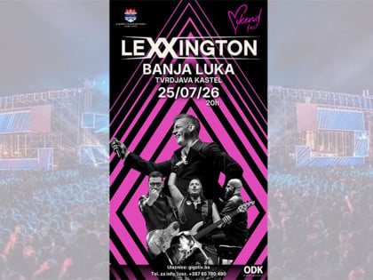Lexington бенд стиже на Кастел: Музички спектакл на бањалучком Викенд Фесту