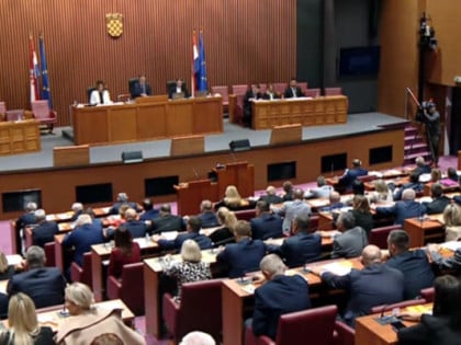 Оштра расправа у Сабору, тражи се подршка Хрватима у БиХ