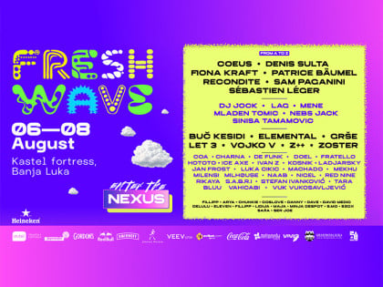 Комплетиран лајнап Freshwave фестивала: Recondite и Patrice Bäumel заокружили извођачки програм на Кастелу