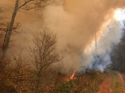 Požari u trebinjskim selima: Vatra ugrožava kuće
