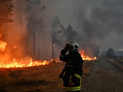 Vatra na 15 kilometara od Bordoa (VIDEO)