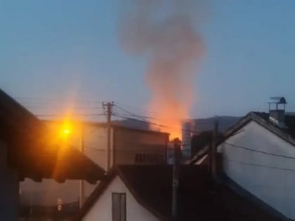 Пожар у кругу Јелшинграда