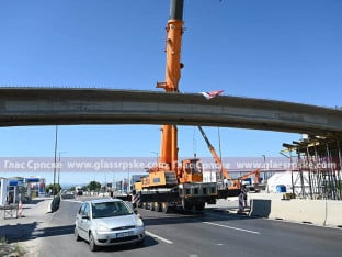 Постављен нови надвожњак у Трну