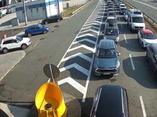 Gužve na većini graničnih prelaza