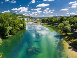 Уклоњена бомба из ријеке Уне
