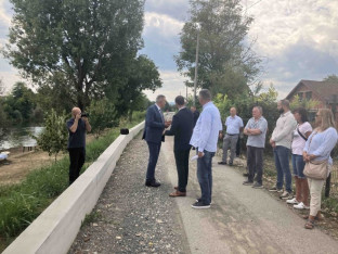 Minić u Prijedoru: Kako izgleda novoizgrađeni sistem zaštite od poplava