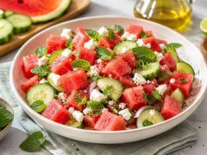 Salata od lubenice koju ćete pripremiti za samo pet minuta