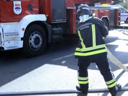 Izbio požar u Tržnom centru u Banjaluci