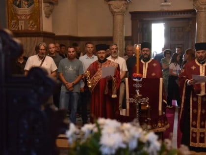 U Hramu Hrista Spasitelja parastos za Srbe stradale u "Oluji"