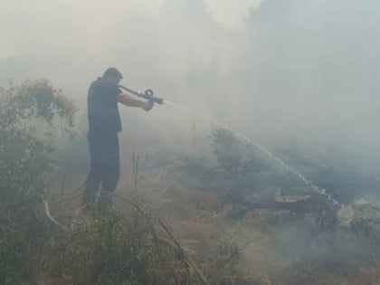 Пожари око Требиња више не угрожавају куће и путеве