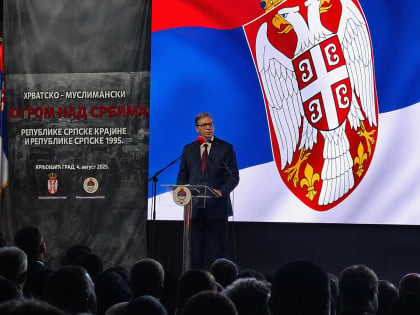 Вучић: Последњи пут говорим као предсједник Србије