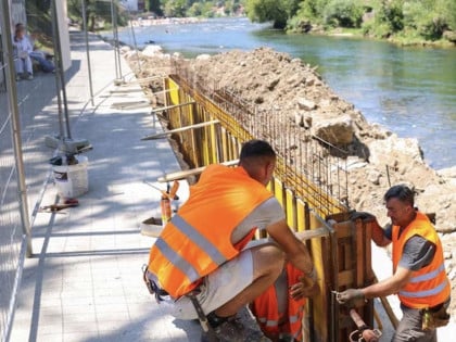 Zatvoren dio banjalučkog šetališta