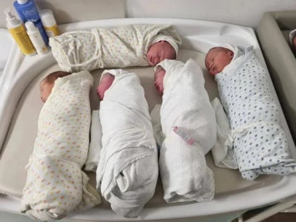 Srpska bogatija za 32 bebe