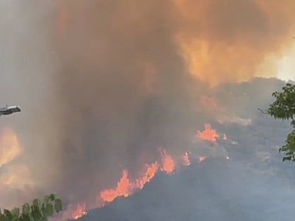 Велики пожар код Херцег Новог, насеља без струје
