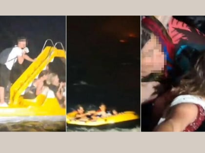 Драматичне сцене из Омиша: Људи бјежали педалинама и гуменим чамцима, спасавала их Лучка капетанија (ВИДЕО)