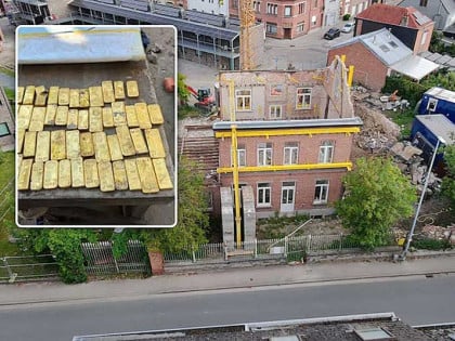 Филмско откриће у Белгији: Копали за канализацију, па наишли на златне полуге и новчиће